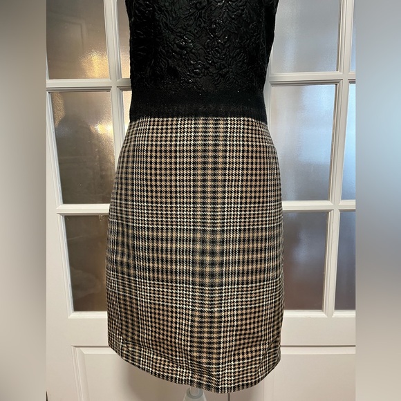 3.1 Phillip Lim Paneled Cloqué and Houndstooth Wool-Tweed Dress - Picture 9 of 15